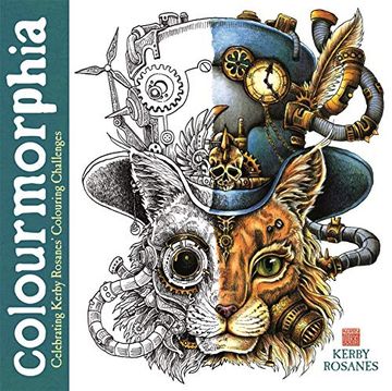 portada Colourmorphia: Celebrating Kerby Rosanes' Colouring Challenges (Kerby Rosanes Extreme Colouring) 
