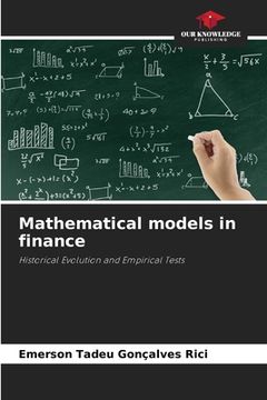 portada Mathematical models in finance (en Inglés)