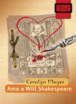portada Amo a Will Shakespeare (Libros de Mochila) (in Spanish)
