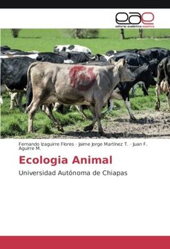 portada Ecologia Animal: Universidad Autónoma de Chiapas