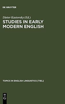 portada Studies in Early Modern English (en Inglés)