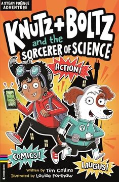portada Knutz and Boltz and the Sorcerer of Science (en Inglés)