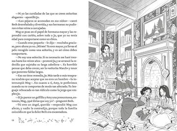 portada Mujercitas (Edición Actualizada, Ilustrada y Adaptada) (in Spanish)