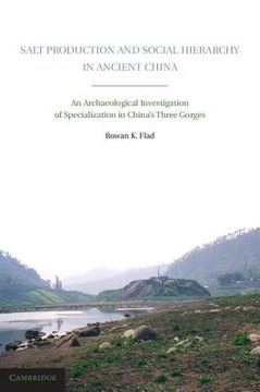 portada Salt Production and Social Hierarchy in Ancient China Hardback (en Inglés)