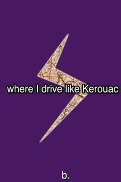 portada Where I Drive Like Kerouac (en Inglés)