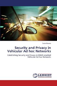 portada Security and Privacy in Vehicular Ad Hoc Networks
