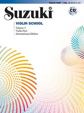 portada Suzuki Violin School: Violin Part, Book & cd (Suzuki Violin School, 5) 