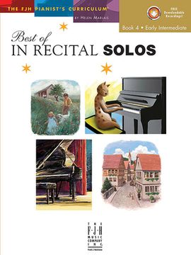 portada Best of in Recital Solos, Book 4 (en Inglés)