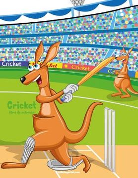 portada Cricket libro de colorear 1