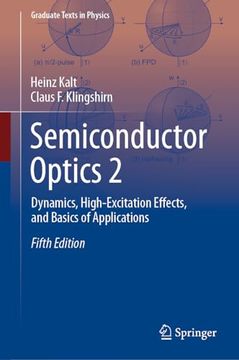 portada Semiconductor Optics 2: Dynamics, High-Excitation Effects, and Basics of Applications (en Inglés)