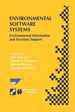 portada Environmental Software Systems: Environmental Information and Decision Support (in English)
