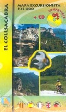 portada Collsacabra - Mapa Topografic / Excursionista 1: 25000 + Cd