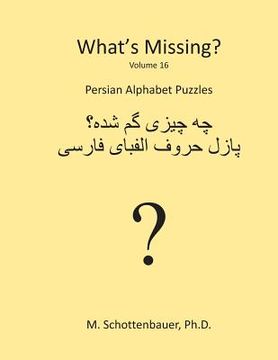 portada What's Missing?: Persian Alphabet Puzzles (en Inglés)