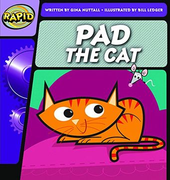 portada Rapid Phonics pad the cat Step 1 (Fiction) 