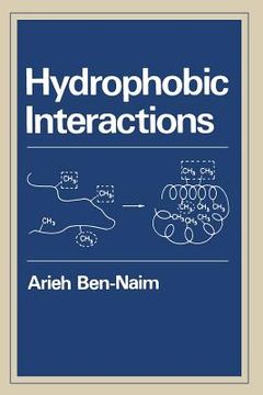 portada Hydrophobic Interactions (en Inglés)