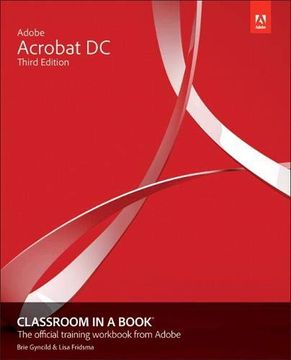 portada Adobe Acrobat dc Classroom in a Book (in English)