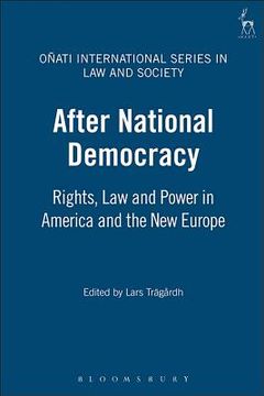 portada after national democracy pb: rights law and power in america and the new europe (en Inglés)