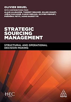 portada Strategic Sourcing Management: Structural and Operational Decision-Making (in English)
