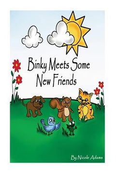 portada Binky Meets Some New Friends: (Binky the Cat & Friends) (en Inglés)