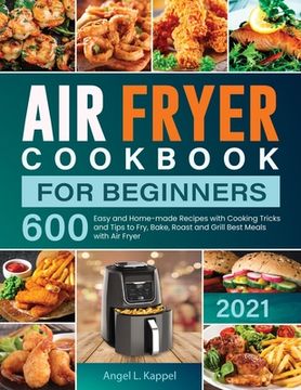 portada Air Fryer Cookbook For Beginners (en Inglés)