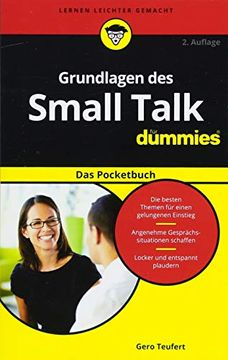 portada Grundlagen des Small Talk für Dummies das Pocketbuch (in German)