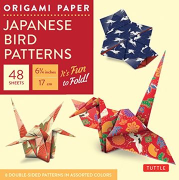 portada Origami Paper : Japanese Bird Patterns: Perfect for Small Projects or the Beginning Folder