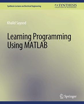 portada Learning Programming Using MATLAB (in English)
