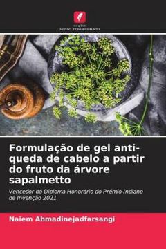 portada Formulação de gel Anti-Queda de Cabelo a Partir do Fruto da Árvore Sapalmetto