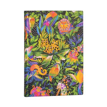 portada Paperblanks Softcover Flexis Jungle Song | Lined | Midi (130 × 180 mm) (in German)