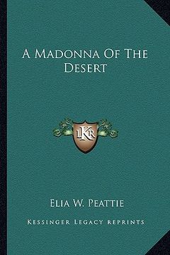portada a madonna of the desert (en Inglés)