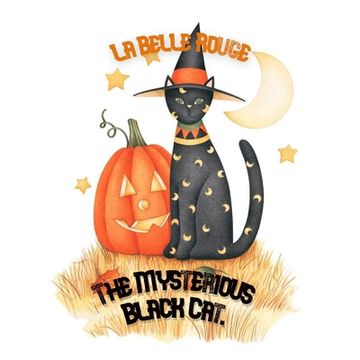 portada The Mysterious Black Cat: A Halloween Story (en Inglés)