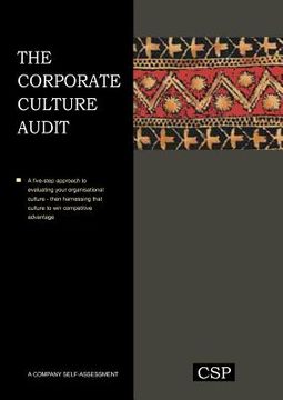portada the corporate culture audit (en Inglés)