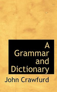 portada a grammar and dictionary (en Inglés)