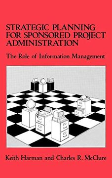 portada Strategic Planning for Sponsored Projects Administration: The Role of Information Management (in English)