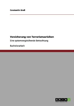 portada Versicherung von Terrorismusrisiken (German Edition)