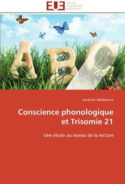 portada Conscience Phonologique Et Trisomie 21