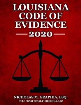 portada Louisiana Code of Evidence 2020