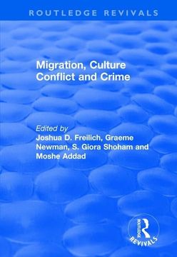 portada Migration, Culture Conflict and Crime (en Inglés)