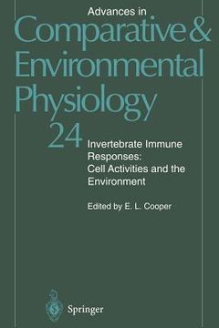 portada invertebrate immune responses: cell activities and the environment (en Inglés)