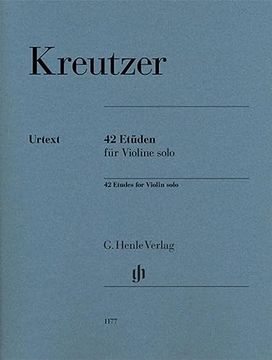 portada 42 Etudes for Violin