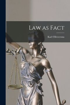 portada Law as Fact (en Inglés)