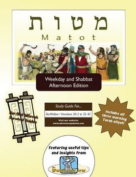 portada Bar/Bat Mitzvah Survival Guides: Matot (Weekdays & Shabbat pm) (in English)