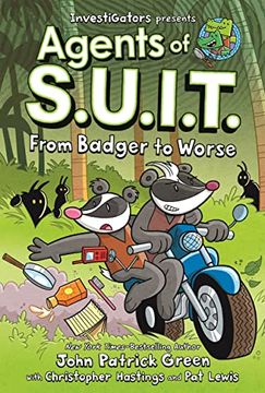 portada Investigators: Agents of S. U. In T. From Badger to Worse (in English)