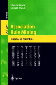 portada association rule mining: models and algorithms (en Inglés)