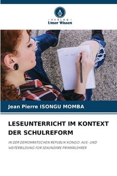 portada Leseunterricht Im Kontext Der Schulreform (en Alemán)