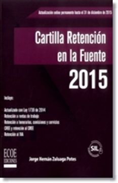 portada CARTILLA RETENCION EN LA FUENTE 2015