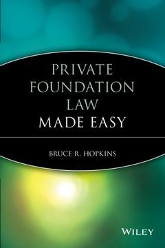 portada Private Foundation Law Made Easy (in English)