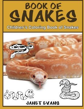 portada Book of Snakes: Children's Coloring Book of Snakes
