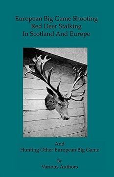 portada european big game shooting: red deer stalking in scotland & europe (en Inglés)