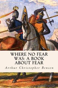 portada Where No Fear Was: A Book About Fear (in English)